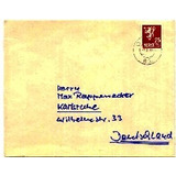 3127 Noruega - Envelope Circulado De Oslo Para Alemanha Em 1