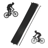 32 Raio Inox 290mm Fino 2.0 Preto Bike Aro 29 Sem Niples Pro