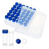 36 Unidades De Tubos Criogénicos De 5 Ml, Frascos De Plástic