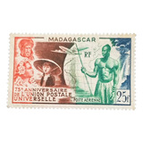 3642 Madagascar - Yvert A 72, N, Aéreo, Upu Grandes Séries