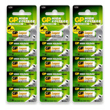 3x Cartela C/ 5 Pilhas Gp High Voltage Alcalina 23a #enviojá