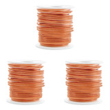 3x Fio De Cobre, Fio De Cobre Nu Puro E Macio De 99,9% Para