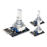 3x Módulo Encoder Rotativo Ky-040 Serve Para Arduino