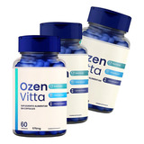 3x Ozen Vitta 180 Cáps Original- Fórmula Oficial Ozenvita