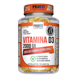 3x Vitamina D Vit D3 2000ui - Clinical Series - Profit Sabor Sem Sabor