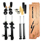4 Amortecedores Monroe + Kits Ford Ecosport 4x2 2002/2012