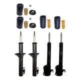 4 Amortecedores Monroe + Kits Ford Escort L Gl Ghia 83/92