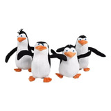 4 Animais Empalhados Originais Do Pinguim De Madagascar De