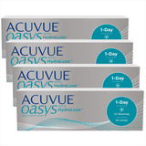 4 Caixas Lentes De Contato Acuvue Oasys 1-day Com Hydraluxe