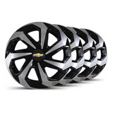 4 Calota Esportiva Spider Aro 15 Onix 2013 2014 2015 2016