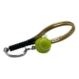 4 Chaveiros Grand Slam Raquete + Bolinha Wimbledon Us Open Cor Multicolorido