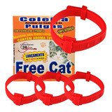 4 Coleira Anti Pulgas Gatos Free Cat