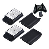 4 Compartimento Traseiro Caixa Pilhas Compativel Xbox 360