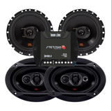 4 Falantes Jbl 6 Pol 100w + 69 Pol 200w Rms + Modulo Stetsom