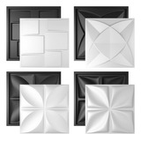 4 Formas - Molde 3d Para Gesso 50x50