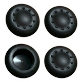 4 Grips De Silicone Caps Preto Para Controles Ps4 Xbox
