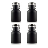 4 Growlers Inox 1l - Básicos