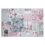 4 Jogo Americano Dreams - Flores Love Impermeável Pvc