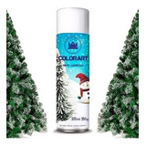 4 Lata Neve Artificial Spray Colorart 300ml Decoração Natal