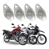 4 Lente Pisca Seta Honda Cg Titan/fan 150/160 2014/2022 Bros
