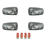 4 Lentes Fumê Pisca Seta Twister Cbx250 2001 A 2008 Lâmpadas