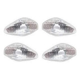 4 Lentes Titan 160 Bros 160 Cristal 
