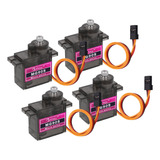 4 Micro Servo 9g Mg90 Metal Similar Tower Pro Aeromodelo Nfe