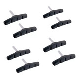 4 Pares De Pastilha Sapata Freio V-brake Pino 70mm Bike 