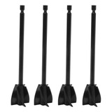 4 Pás Misturadoras De Resina, Mistura Uniforme Forte, 5 Lâmi