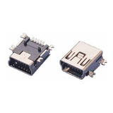 4 Peças Conector Mini Usb B Smd Tablet Gps Controle Ps3