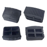 4 Pieces Of Stair Foot Covers 6 Cm X 2.2 Cm