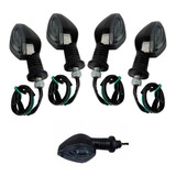 4 Pisca Seta Mini Fume 160 P/ Titan Fan 125 150 Cb 300 Bros
