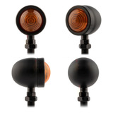 4 Piscas Seta Mini Bullet Suzuki Intruder Preto