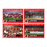 4 Pôsteres A4 - Flamengo Copa Do Brasil 1990-2006-2013-2022
