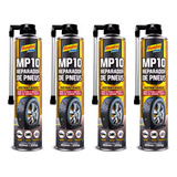 4 Reparador Instantâneo Veda Enche Furo Pneu Carro Moto Bike