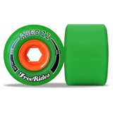 4 Rodas Abec_11 Freerides 72mm 84a Centerset - Long Board Sk