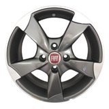 4 Rodas Aro 15 Fiat Palio Siena Linea Uno Idea Stilo (6823)