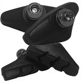 4 Sapata De Freio Pastilha Speed 450 50mm Preta