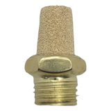 4 Silenciadores Pneumáticos Cônico Rosca 1/4 Bsp P/ Válvulas