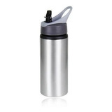 4 Squeezes De Alumínio Para Sublimação Nike Prata - 500ml