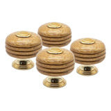 4 Uni Puxadores Rbrg Moveis Retro Cristaleira Antiga Madeira