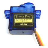 4 Unidades - Micro Servo Motor 9g Sg90 Towerpro + Acessórios