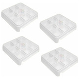 4 Unidades Forma De Gelo Branca Geladeira Consul Original