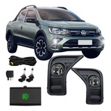 4-kits Farol Neblina Saveiro Robust 2025 Grade Original Vw