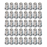 40 Capa Porca Belga Cromada Caminhao Roda 27 30 32 33mm