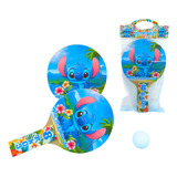 40 Kits Raquetes Ping Pong Personalizada Stitch