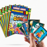 400 Cards Atacado Stumble Guys - 100 Envelope 3d