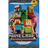400 Cards Minecraft = 100 Pacotes Fechados