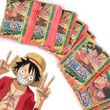 400 Cards One Piece = 100 Envelopes Figurinhas Bafo Menino