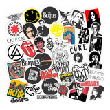 42 Adesivos Stickers Rock In Roll Musica Clássicos